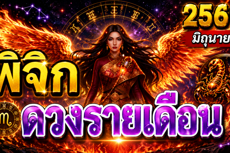 ♏ ดวงรายเดือน ราศีพิจิก มิถุนายน 2569 ฉบับเจาะลึก 🔮 เดือนนี้ชาวราศีพิจิกจะเจออะไรบ้าง?
