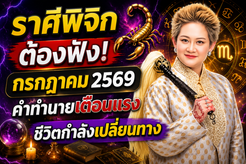 🚨 รีบฟังด่วน! ♏️ ราศีพิจิก หมอปลาย เผยลางบอกเหตุ เดือนกรกฎาคม 2569 ก่อนทุกอย่างจะเปลี่ยนไป 🔮⚠️