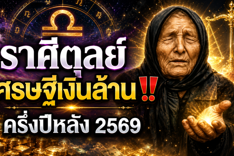 ♎ ราศีตุลย์ ดวงเปลี่ยนครั้งประวัติศาสตร์ ครึ่งปีหลัง 2569 ชีวิตไม่เหมือนเดิมอีกต่อไป