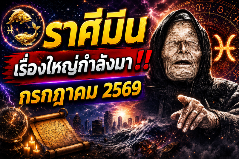 ฟังให้จบ! คนราศีนี้กำลังจะเจอเรื่องไม่คาดคิด เดือนกรกฎาคม 2569