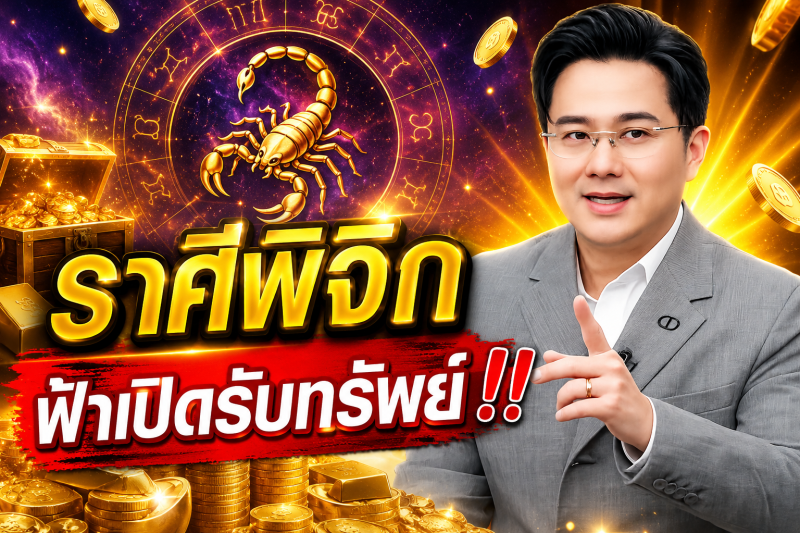 ♏ ราศีพิจิก โชคหล่นทับ‼️ เดือนแห่งความสำเร็จ