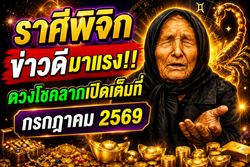 ข่าวดีมาแรง! ดวงโชคลาภเปิดเต็มที่ในเดือนนี้
