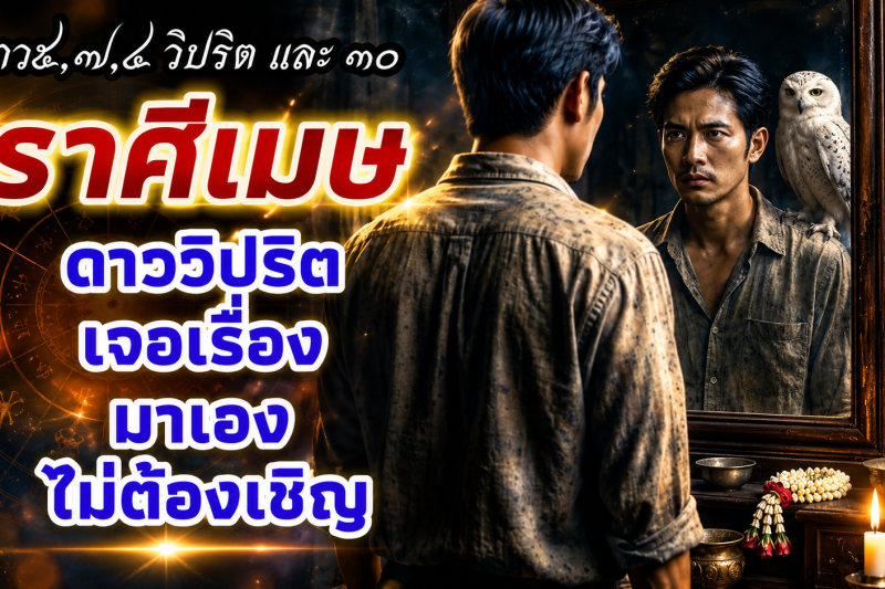 ♈ ราศีเมษ ดาววิปริตมาเองไม่ต้องเชิญ! เตรียมรับมือการเปลี่ยนแปลงครั้งสำคัญ