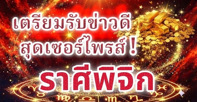 🔮 ดูดวงราศีพิจิก ♏ | เตรียมรับข่าวดีสุดเซอร์ไพรส์ที่จะเข้ามาแบบไม่คาดฝัน